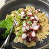 こっくりやみつき♬タコとたけのこのガリバタ醤油パスタ♬の工程3