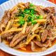10分で爆速おかず♪【豚こまたけのこもやしのスタミナ炒め】