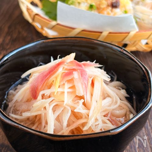 【常備菜】新生姜とみょうがの甘酢漬け