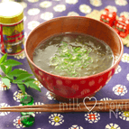 ＊もずくの味噌汁＊給食の味♪
