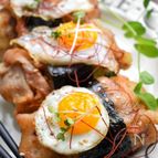 焼き肉のタレde炊き込む♡ビビンバ風おにぎり♡