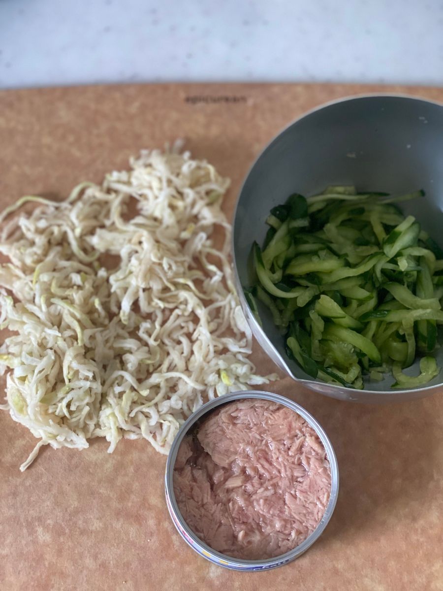 パリポリやみつき♪【切り干し大根ときゅうりのツナサラダ】 | レシピ