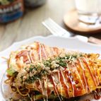 こまつ菜入りオムそば