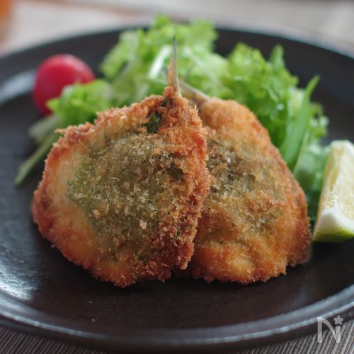 梅と大葉でさっぱり!一味違うイワシフライ