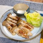 エリンギの豚肉巻き焼き（レモン塩）