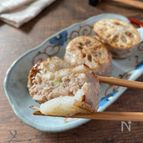 れんこんのもちはさみ焼き