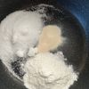 小鍋1つ!ひんやりとろとろ【米粉のババロア】の工程1