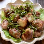 【厚揚げの豚肉巻き】ふわっと柔らか♪生姜つゆが味しみ～旨い♡