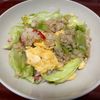 りんごの作ってみた!投稿(シャキふわ♡【カニカマレタス炒飯】簡単にすぐ出来ます‼︎)