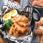 車麩deカサ増し増しヘルシー☆魯肉飯