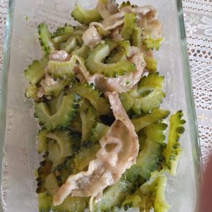 もんたんまんの作ってみた!投稿(ゴーヤと豚バラのさっぱり炒め)