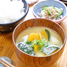 かぼちゃのお味噌汁
