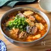 魚介の旨みあふれる鯖缶キムチスープ
