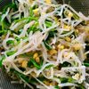 ほうれん草ともやしコーンの焦がしごまダレ和え【作りおき】の工程1