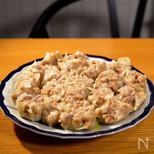 挽肉では出せない肉感が美味しい!肉肉焼売