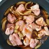 『バジル香る親子丼』の工程3