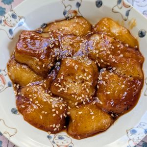 kai＆souの作ってみた!投稿(【トッポギ風おもち】余ったお餅で簡単！韓国風おつまみ♡)
