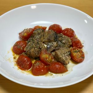 キャピタンの作ってみた!投稿(【うまくなりたい人へ】また食べたい！サバ缶アクアパッツァ)