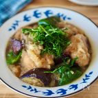 【鶏と夏野菜のみぞれ煮】汁まで飲み干すさっぱり美味しいレシピ