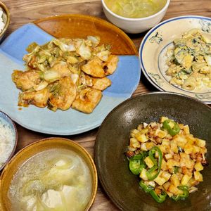 ぴいすけの作ってみた!投稿(節約副菜☆『じゃがいもとピーマンの甘辛バター炒め』)