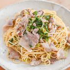 大人の味わい！豚肉と長ネギの柚子こしょうパスタ