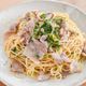 大人の味わい！豚肉と長ネギの柚子こしょうパスタ