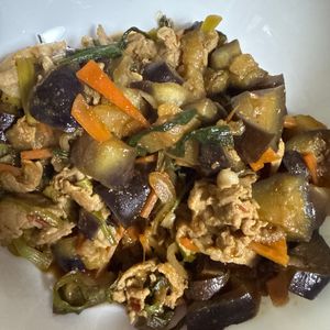 かよの作ってみた!投稿(スタミナ麻婆なす【#簡単 #調味料2つ #焼肉のたれ】)