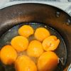【びわゼリー】寒天で手軽に♪白ワインでちょっと大人の味。の工程2
