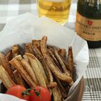 ビールに合う！れんこんのスティックフライ。