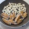 照りっと甘辛【手羽中とれんこんの甘酢照り炒め】の工程2