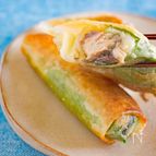 【さば缶で簡単】さばとチーズの春巻き