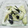 なすのレンジ蒸しバルサミコ和えの工程2