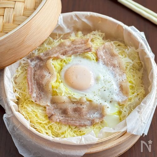 巣ごもりエッグ蒸し