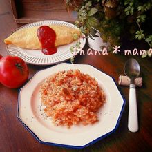 チキンの旨味が染み染み～♪炊き込みチキンライス♪