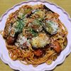 ナムディの作ってみた!投稿(【ワンパン！お店超え！トマトとなすのパスタ】絶品すぎる味)