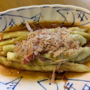 かめちゃん🐢の作ってみた!投稿(レンジで簡単！焼かない焼きなす★味付け最高！【作り置き】)