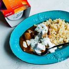 やる気ゼロでも作れる！お手軽ガーリックライス＆具だくさんボルシチで元気復活ご飯