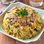 失敗しない◎お店みたいにパラパラ【豚バラ高菜チャーハン】