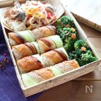 お弁当にぴったり！うなぎときゅうりの手綱寿司