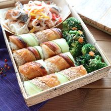 お弁当にぴったり!うなぎときゅうりの手綱寿司