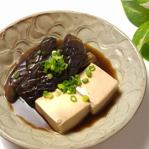 とのちゃまの作ってみた!投稿(ナスと豆腐の煮びたし【じゅわっとお出汁溢れる。副菜に♪】)