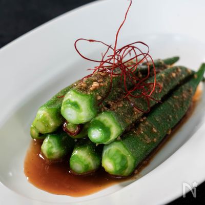 【無限に食べられる…】よだれオクラ