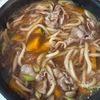 フライパンで作る『鍋焼きうどん』の工程3