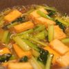 ごはんが進む!厚揚げと小松菜のしらすとろみ煮の工程3