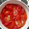 M＊Pの作ってみた!投稿(簡単副菜♪トマトのにんにくポン酢漬け)
