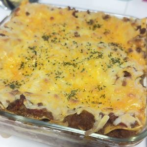 たまちの作ってみた!投稿(お肉たっぷり！ラザニア♩下茹で不要シートでお手軽！簡単)