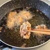 ジンギスカン唐揚げと野菜の焼きナムルの工程4