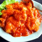 《超おすすめ♡絶品！むね肉で鶏チリ》本格チリソースでお店の味