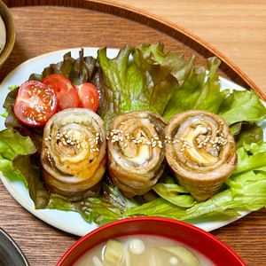 とびうおの作ってみた!投稿(【生焼け回避!絶品♡︎豚バラの茄子チーズロール】簡単/時短)