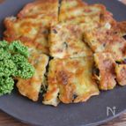 牡蠣と白ねぎのチヂミ